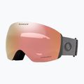 Gogle narciarskie Oakley Flight Deck L matte forged iron/prizm rose gold iridium