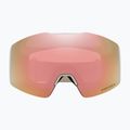 Gogle narciarskie Oakley Fall Line M matte cool grey/prizm rose gold iridium 2