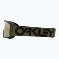 Gogle narciarskie Oakley Line Miner L matte b1b dark brush/prizm sage gold iridium 4