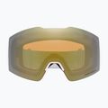 Gogle narciarskie Oakley Fall Line M white leopard/prizm sage gold iridium 2