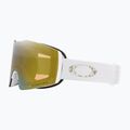 Gogle narciarskie Oakley Fall Line M white leopard/prizm sage gold iridium 5