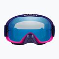 Gogle rowerowe Oakley O Frame 2.0 Pro MTB tld navy stripes/black ice iridium 6