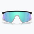 Okulary przeciwsłoneczne Oakley Bxtr matte black/prizm sapphire 2
