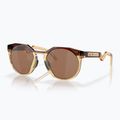 Okulary przeciwsłoneczne Oakley HSTN Kylian Mbappé Signature Series dark amber/light curry 6