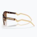 Okulary przeciwsłoneczne Oakley HSTN Kylian Mbappé Signature Series dark amber/light curry 8