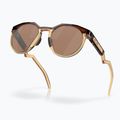 Okulary przeciwsłoneczne Oakley HSTN Kylian Mbappé Signature Series dark amber/light curry 9