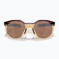 Okulary przeciwsłoneczne Oakley HSTN Kylian Mbappé Signature Series dark amber/light curry 10
