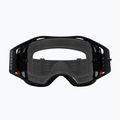 Gogle rowerowe Oakley Airbrake MTB black gunmetal/clear 8