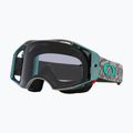 Gogle rowerowe Oakley Airbrake MTB tld tactical green/light grey 7
