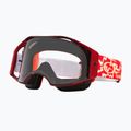 Gogle rowerowe Oakley Airbrake MTB tld red lightning/clear 7