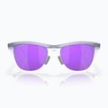 Okulary przeciwsłoneczne Oakley Frogskins Hybrid matte trans lilac/clear prizm violet 2