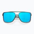 Okulary przeciwsłoneczne Oakley Castel matte silver/blue colorshift/prizm sapphire 5