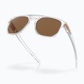 Okulary przeciwsłoneczne Oakley Latch Beta matte clear/prizm bronze 4