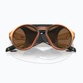 Okulary przeciwsłoneczne Oakley Clifden matte red gold colorshift/prizm bronze 5