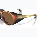 Okulary przeciwsłoneczne Oakley Clifden matte red gold colorshift/prizm bronze 6