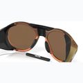 Okulary przeciwsłoneczne Oakley Clifden matte red gold colorshift/prizm bronze 7