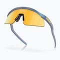 Okulary przeciwsłoneczne Oakley Hydra Fortnite matte cyan blue/clear shift prizm 24k 5