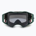 Gogle rowerowe Oakley Airbrake MTB black green colorshift/light grey 2