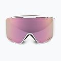 Gogle narciarskie Oakley Line Miner Pro M matte white/prizm rose gold/prizm sapphire 3