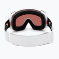 Gogle narciarskie Oakley Line Miner Pro M matte white/prizm rose gold/prizm sapphire 4