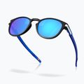 Okulary przeciwsłoneczne Oakley Latch matte black/prizm sapphire 5