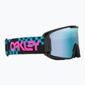 Gogle narciarskie Oakley Line Miner L chex black/prizm snow sapphire iridium 5