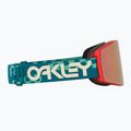 Gogle narciarskie Oakley Fall Line M pacific chex/prizm snow rose gold iridium 6