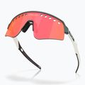 Okulary przeciwsłoneczne Oakley Sutro Lite Sweep matte silver/blue colorshift/prizm trail torch 4
