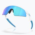 Okulary przeciwsłoneczne dziecięce Oakley Resistor Sweep polished white/prizm sapphire 4