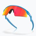 Okulary przeciwsłoneczne dziecięce Oakley Resistor Sweep polished sky blue/prizm ruby 4