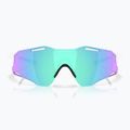 Okulary przeciwsłoneczne Oakley Cybr Zero polished white/prizm sapphire