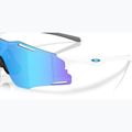 Okulary przeciwsłoneczne Oakley Cybr Zero polished white/prizm sapphire 6