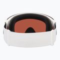Gogle narciarskie Oakley Flight Deck Pro M matte white/prizm sapphire/prizm iced 9