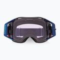 Gogle rowerowe Oakley Airbrake MTB Troy Lee Designs grey/prizm clear 2
