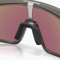 Okulary przeciwsłoneczne Oakley RSLV 141 matte grey smoke/prizm sapphire 7