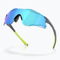 Okulary przeciwsłoneczne Oakley Cybr Zero matte carbon/prizm sapphire with uranium ink 4