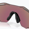 Okulary przeciwsłoneczne Oakley Cybr Zero matte carbon/prizm sapphire with uranium ink 7