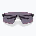 Okulary przeciwsłoneczne Oakley Cybr Dyno matte grey smoke/prizm grey with pink ink 3
