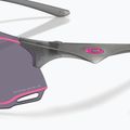 Okulary przeciwsłoneczne Oakley Cybr Dyno matte grey smoke/prizm grey with pink ink 6