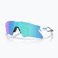 Okulary przeciwsłoneczne Oakley Radar EV Heater polished white/prizm sapphire