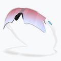 Okulary przeciwsłoneczne Oakley Radar EV Heater polished white/prizm snow sapphire 4