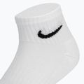 Skarpety Nike Everyday Cushioned Ankle 3 pary white/black 4