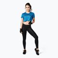 Top treningowy damski STRONG ID Crop Knit Tee niebieska 2