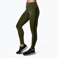 Legginsy damskie STRONG ID Essential zielone 2