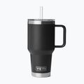 Kubek termiczny YETI Rambler Straw 1000 ml black
