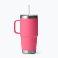 Kubek termiczny YETI Rambler Straw 739 ml tropical pink 2