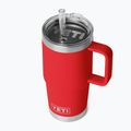 Kubek termiczny YETI Rambler Straw 739 ml rescue red 3