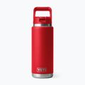 Butelka termiczna YETI Rambler Straw 769 ml rescue red