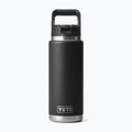 Butelka termiczna YETI Rambler Straw 769 ml black