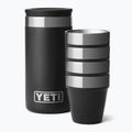 Kieliszki turystyczne YETI Shot 48 ml 4 szt. black